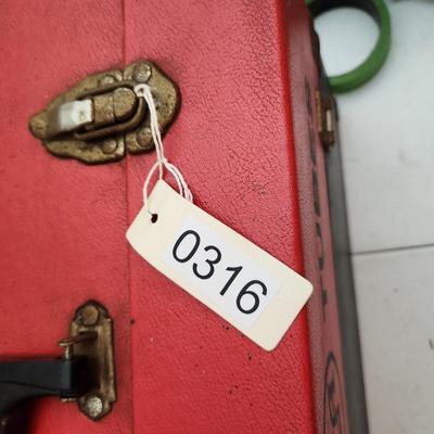 Vintage RCA Tubes Caddy Repairman Tool Box Crafter Organizer