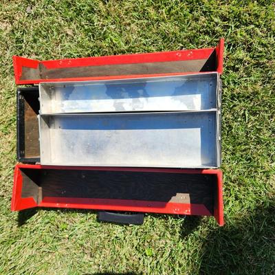 Vintage RCA Tubes Caddy Repairman Tool Box Crafter Organizer