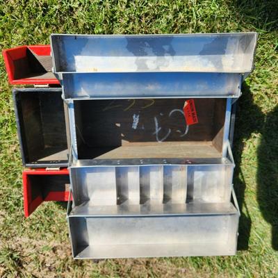 Vintage RCA Tubes Caddy Repairman Tool Box Crafter Organizer