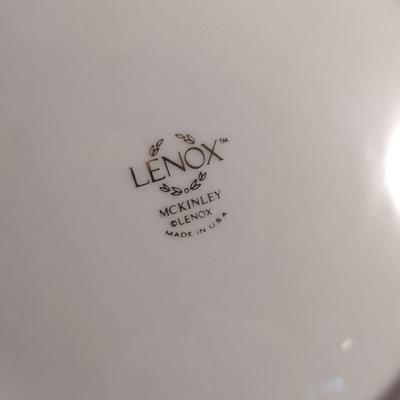 Lenox USA McKinley Pattern Salad Bowl- Approx 8 1/2" in Diameter