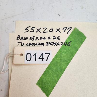 Vintage Mid Century MCM Teak Denmark Hundevad Audio Media Center w Tambour Wall Unit