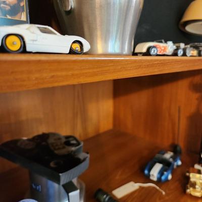 Vintage Mid Century MCM Teak Denmark Hundevad Audio Media Center w Tambour Wall Unit