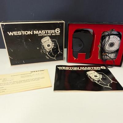 Vintage Weston Master 6 Exposure Meter