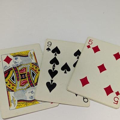 Vintage WWII Airplane Playing Cards