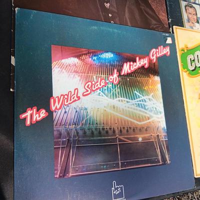 COUNTRY WESTERN MUSIC ON VINYL RECORD ALBUMS