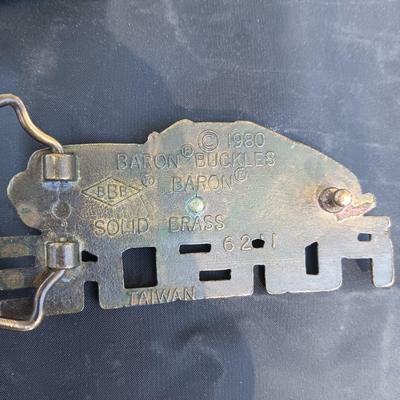 3 BELT BUCKLES