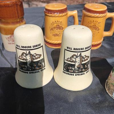 SOUVENIR SALT & PEPPER SHAKERS