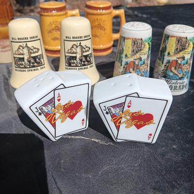 SOUVENIR SALT & PEPPER SHAKERS