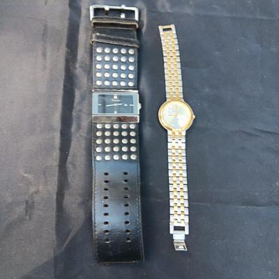 FENDER WATCH WITH LEATHER BAND AND 2002 DISNEY LIMITED EDITION WATCHES