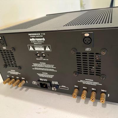 Audio Research Reference 110 High Definition Vacuum Tube Power Amplifier w/ Manual & Power Cord #2