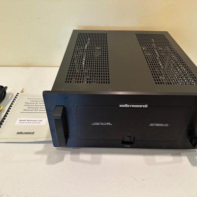Audio Research Reference 110 High Definition Vacuum Tube Power Amplifier w/ Manual & Power Cord #2