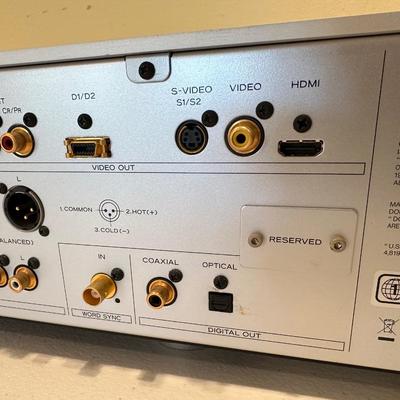 Esoteric DV-60 Universal Player – Audiophile SACD / CD / DVD Player – Remote & Manual Included