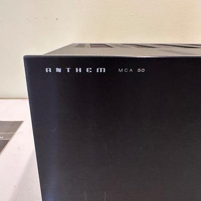 Anthem MCA 50 Power Amplifier – 225W per Channel – Audiophile Home Theater Amp