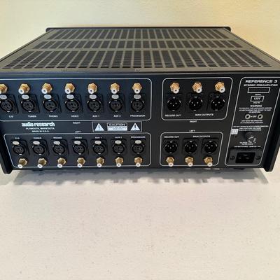 Audio Research Reference 3 Tube Preamplifier – With Remote, Manual & Power Cord