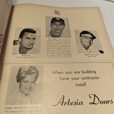 1965 Out Of This World Series Official Souvenir Program & 1985 Media Guide