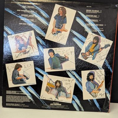 For Promotion Only Allen Collins Band "Here, There & Back" With Signatures Correspondence & Newspaper Clipping