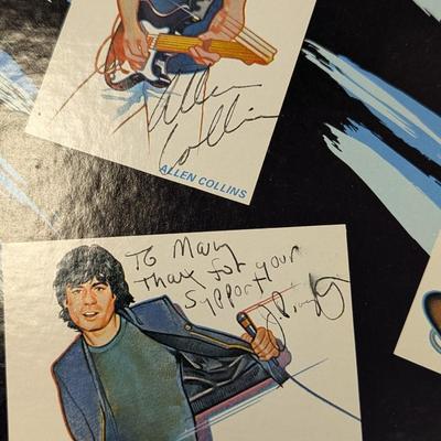 For Promotion Only Allen Collins Band "Here, There & Back" With Signatures Correspondence & Newspaper Clipping