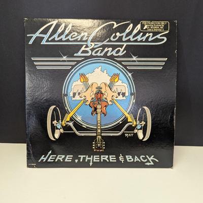 For Promotion Only Allen Collins Band "Here, There & Back" With Signatures Correspondence & Newspaper Clipping