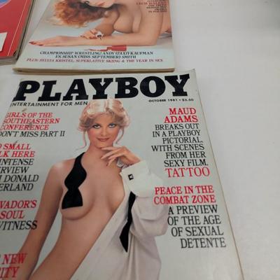 1980's Playboy Magazines