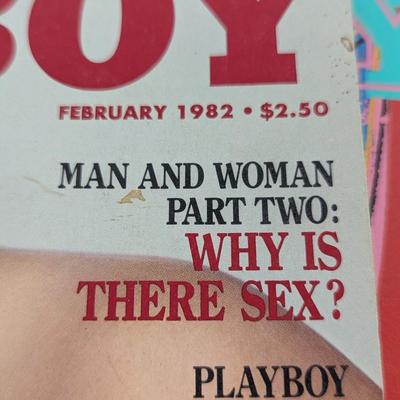 1980's Playboy Magazines