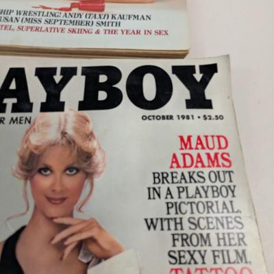 1980's Playboy Magazines