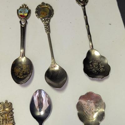Collection Of Souvenir Spoons