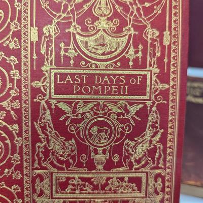 Vintage Books Last Days Of Pompeii 1904