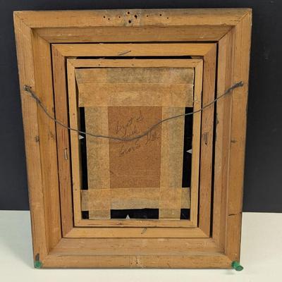 Framed Art on Felt by Gene S. Miller