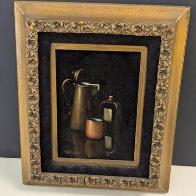 Framed Art on Felt by Gene S. Miller