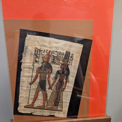 Hand Painted Egyptian Papyrus Art