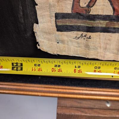 Hand Painted Egyptian Mural Papyrus
