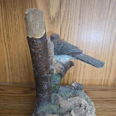 Ceramic and porcelain Sparrows - book ends - trinket boxes - and a welcome to our home wall plaque