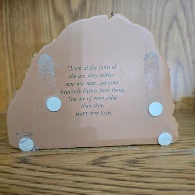 Ceramic and porcelain Sparrows - book ends - trinket boxes - and a welcome to our home wall plaque
