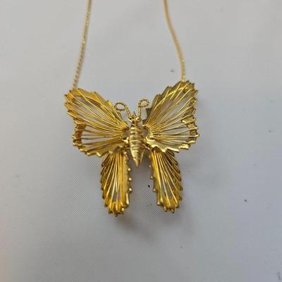 Butterfly brooch pins, necklace, keychain, windchimes, flower bouquet and more