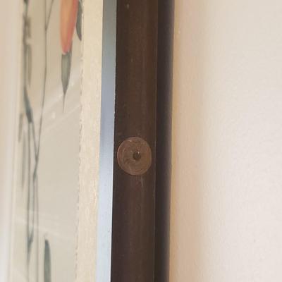 Framed Hand Painted Silk Screen (PB-KD)