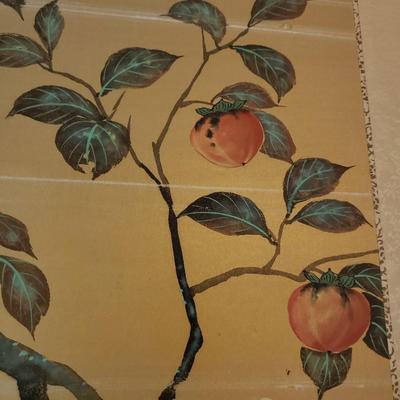 Framed Hand Painted Silk Screen (PB-KD)