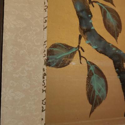 Framed Hand Painted Silk Screen (PB-KD)