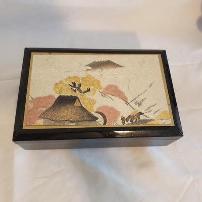 The Art of Chokin Music Box, Plates & Ginger Jar - Includes Limited Edition (PB-KD)