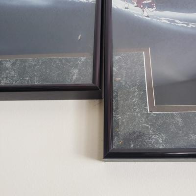 Cherokee Artist Ron Mitchell Three Signed/Numbered Prints (LR-KD)