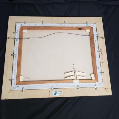 L. Lalson's Equestrian Oil Painting (GB-KD)