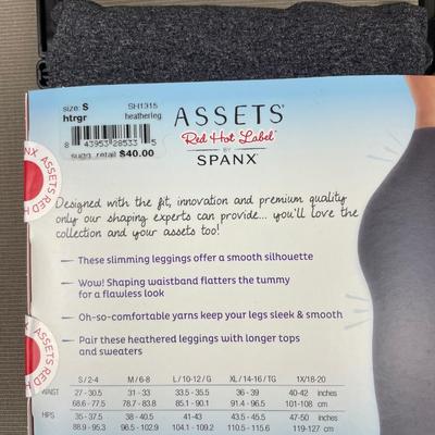 Assets by Spanx Leggings Small Grey