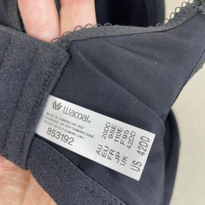 New Wacoal T-Shirt Bra Black Size 42DD