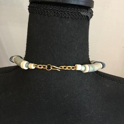 Vintage chunky statement necklace