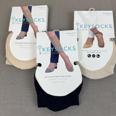 New Keysocks No-Show Socks Standard Fit