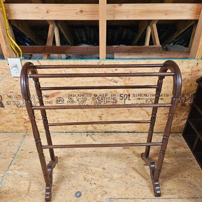Antique Quilt Rack