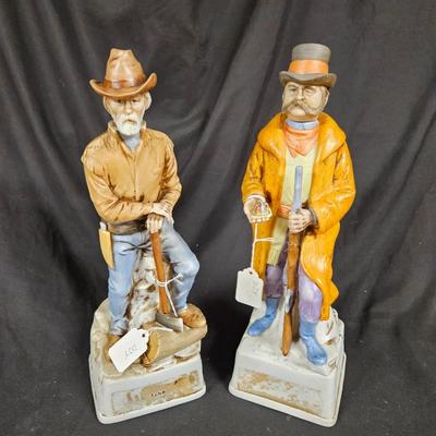 Lot of 2 Empty Lionstone Whiskey Bottles
