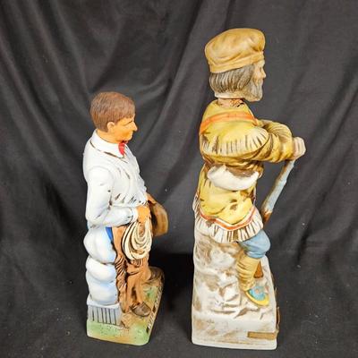 Lot of 2 Empty Whiskey Bottles Including Lionstone