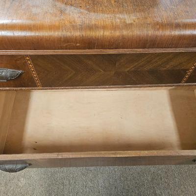 Antique Waterfall Dresser