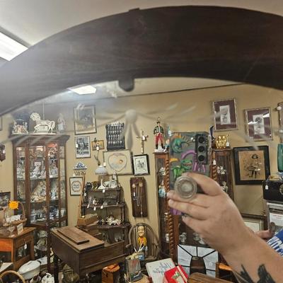 Antique Waterfall Dresser