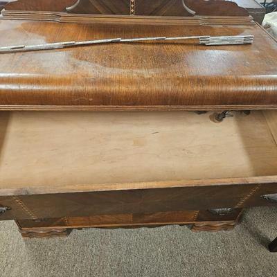 Antique Waterfall Dresser